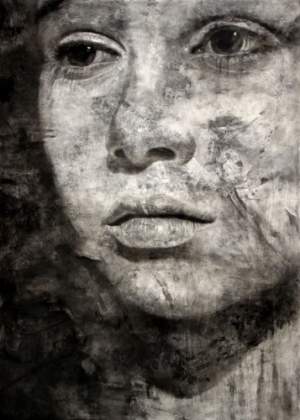 'Abstracción en la mirada', Conrado Diaz Ruiz ( Mixed media, 140 x 200 cm )